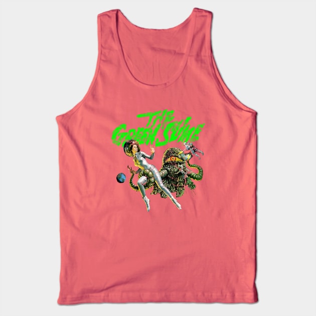 The Green Slime Tank Top by Geekeria Deluxe